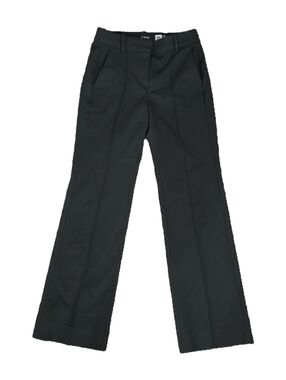 J. Crew Black Straight-Leg Dress Trousers
